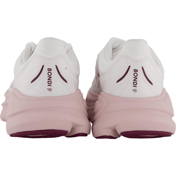 W bondi 9 wide White / pink opal