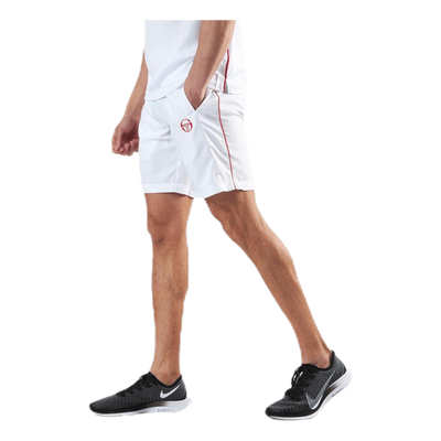 Club Tech Shorts White/Red
