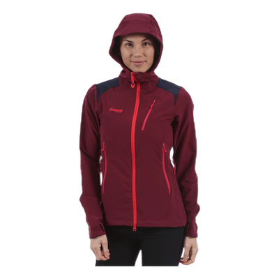 Cecilie Mountaineering Jacket Grey/Red