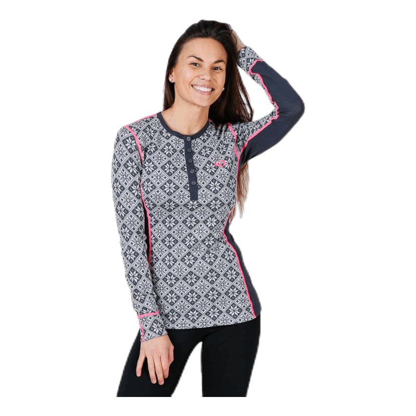 Rose Long Sleeve Shirt Black