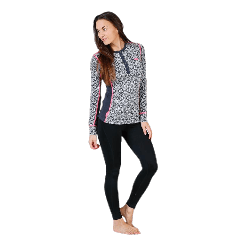 Rose Long Sleeve Shirt Black