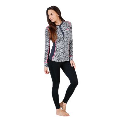 Rose Long Sleeve Shirt Black