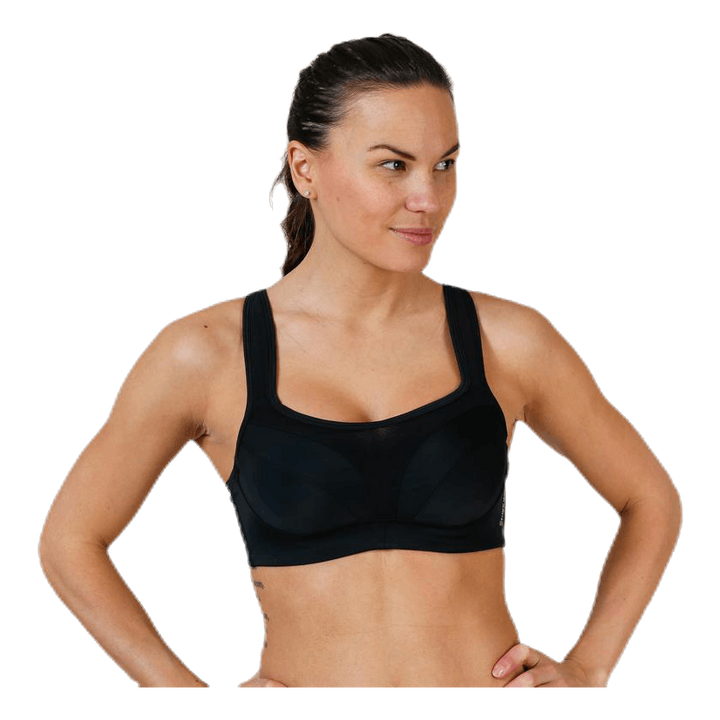 High Support Sports Bra F Black
