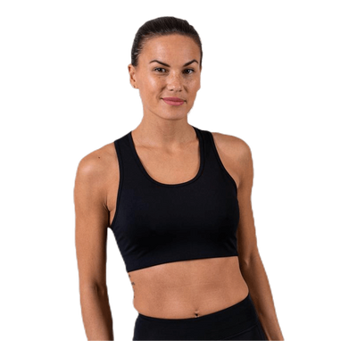 Compression Sports Bra C/D Black