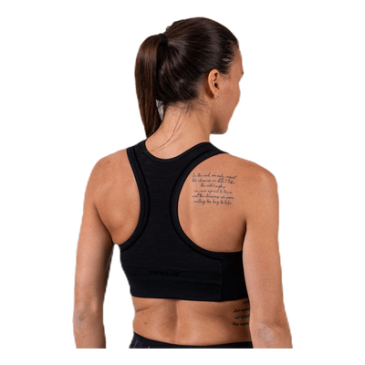 Compression Sports Bra C/D Black