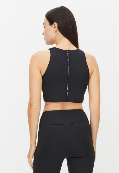 Kay Premium Cropped Top Black