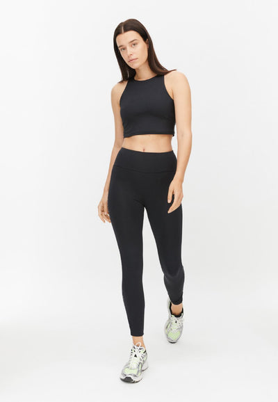 Kay Premium Cropped Top Black