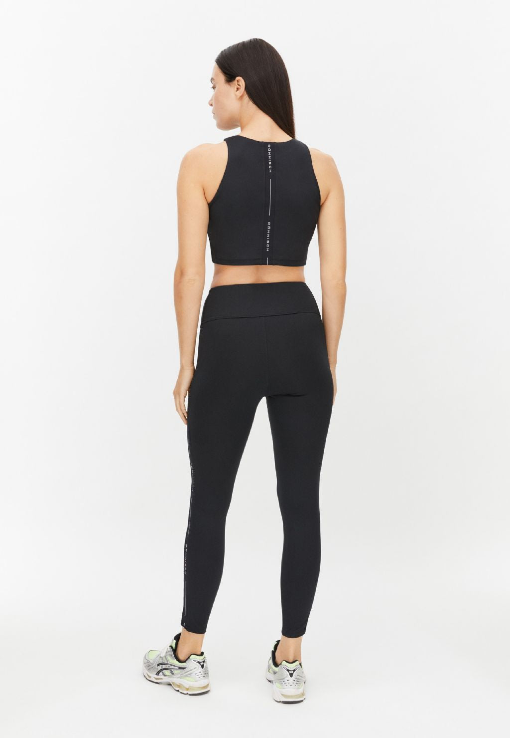 Kay Premium Cropped Top Black