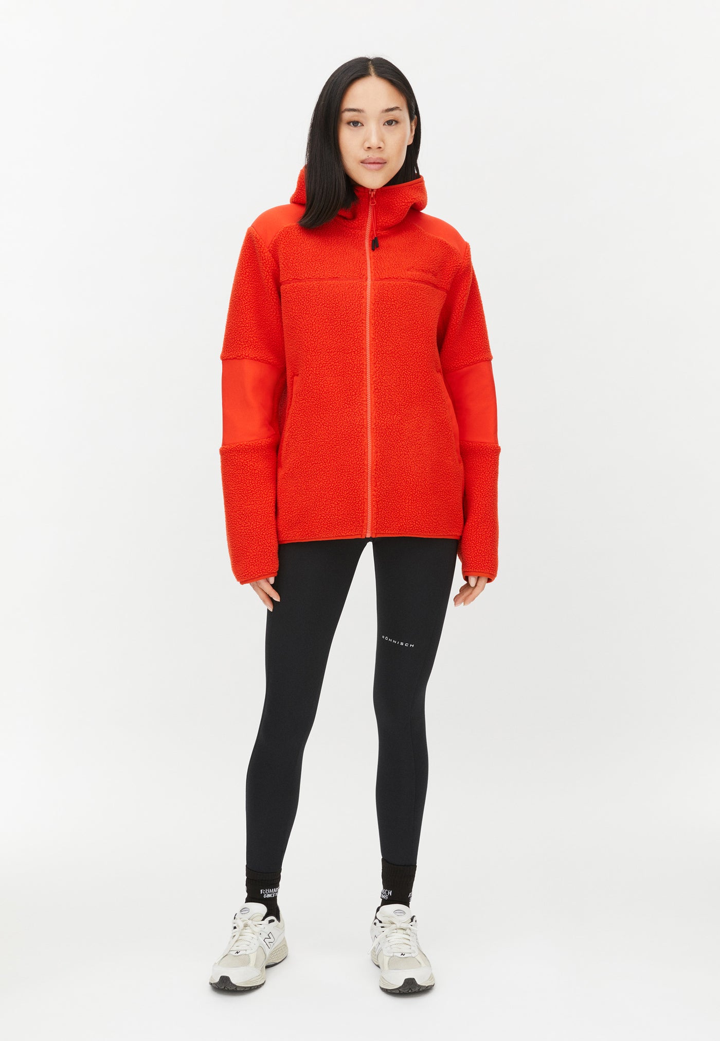 Wazzi Pile Hoodie Poinciana