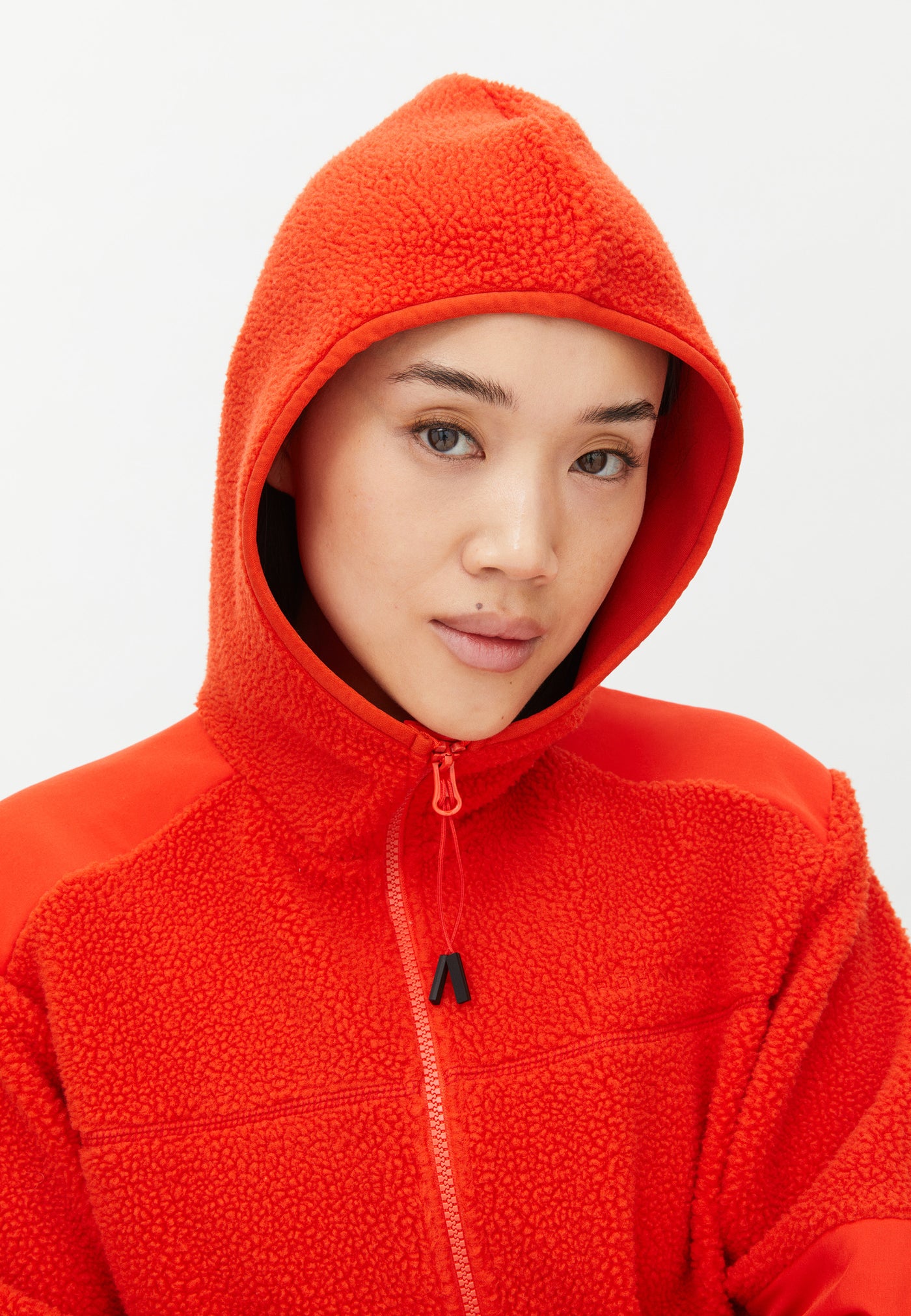 Wazzi Pile Hoodie Poinciana