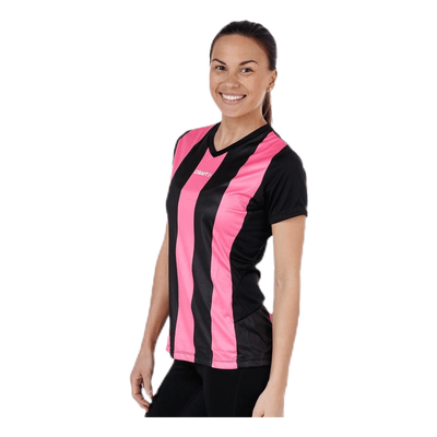 Progress Stripe Jersey W Pink/Black