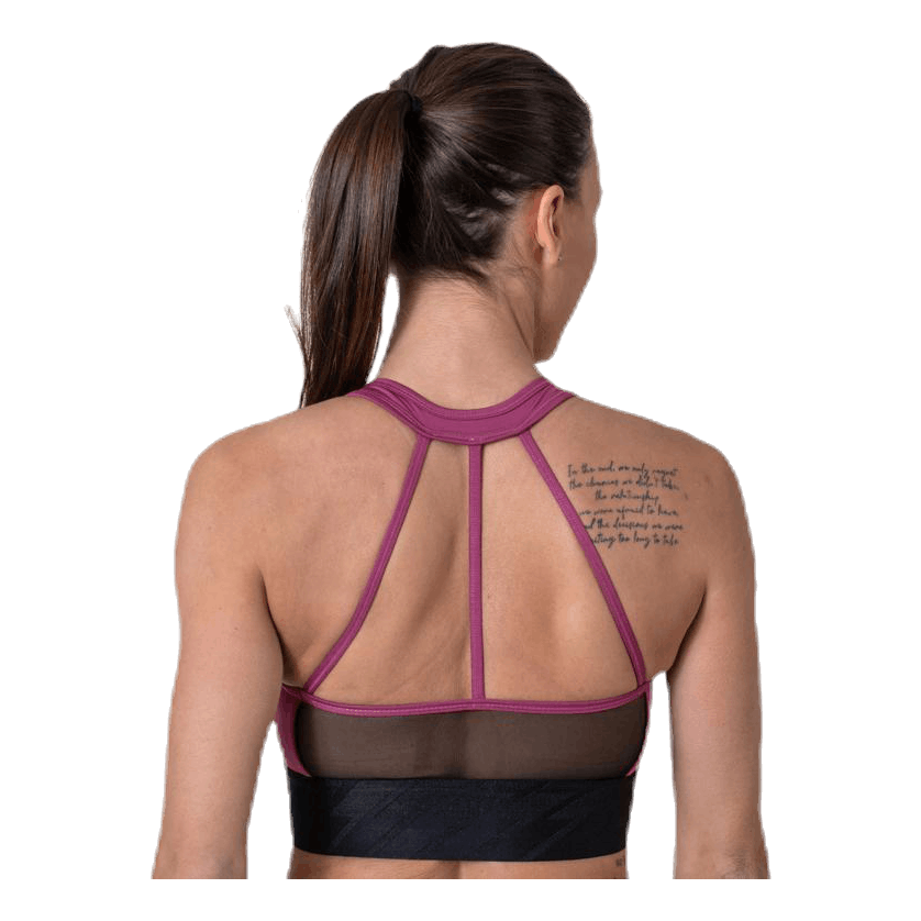 Charge Cropped Mesh Singlet Purple