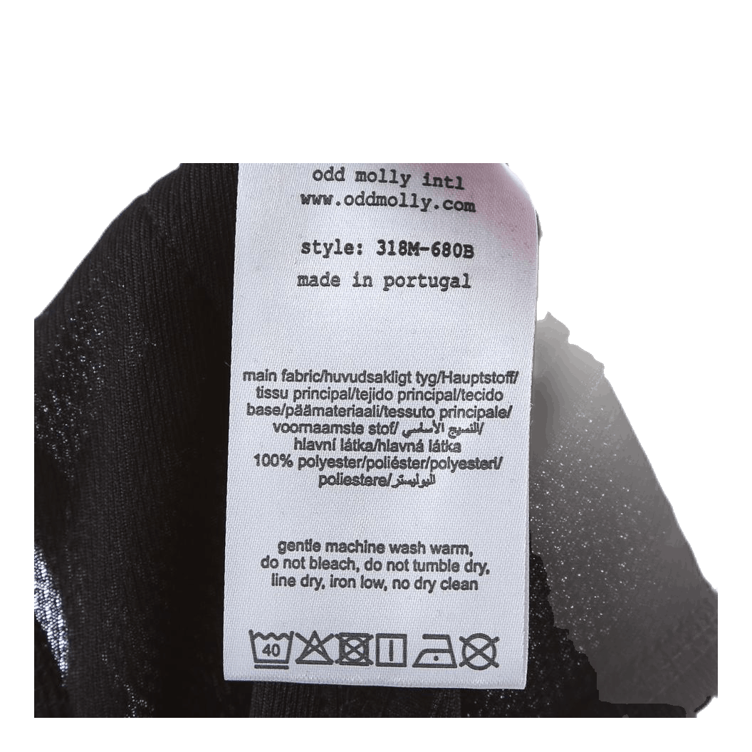 Actilove Solid Tank Top Black