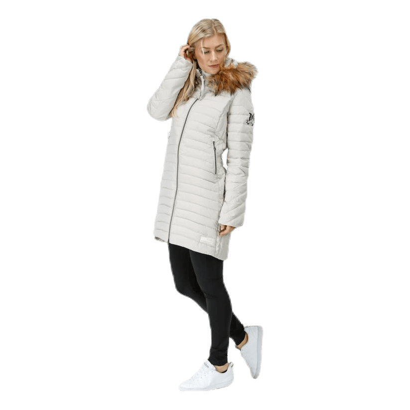 Earth Saver Long Jacket Beige