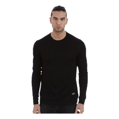 Bamboo Merino Sweatshirt Black