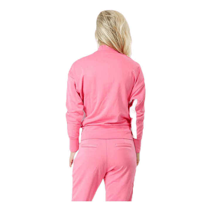 Signature Track Jacket Pink