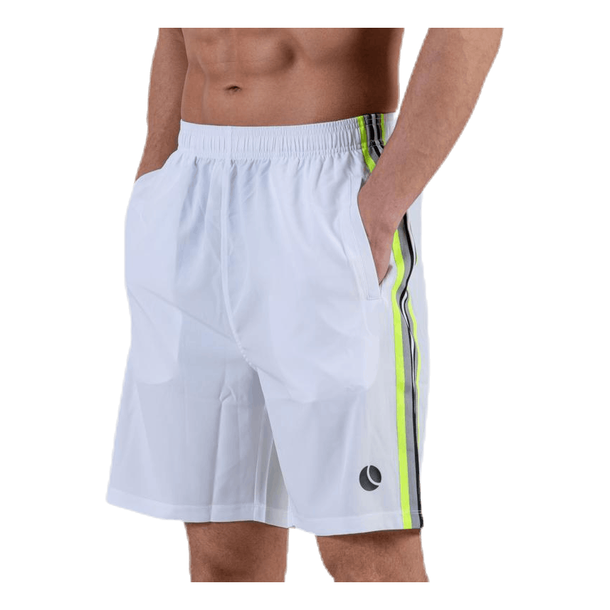 Taber Shorts White