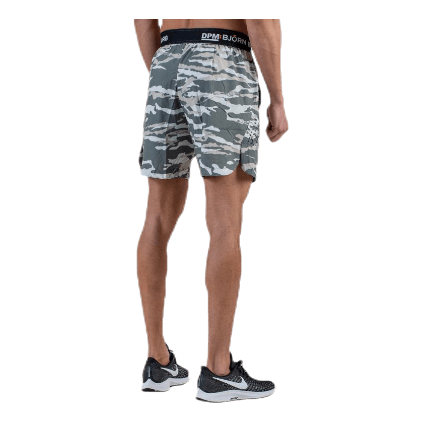 Attis 7" Woven Shorts  Green/Grey