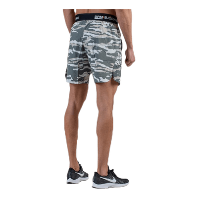 Attis 7" Woven Shorts  Green/Grey
