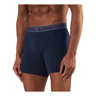 Sammy Solid Shorts 2-Pack Blue/Red
