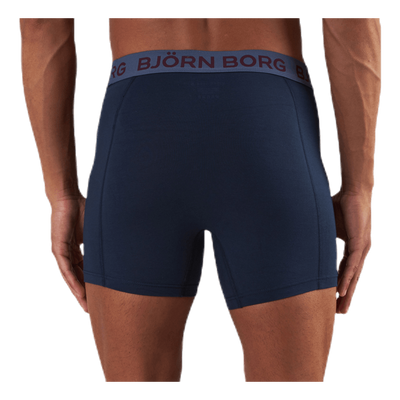 Sammy Solid Shorts 2-Pack Blue/Red