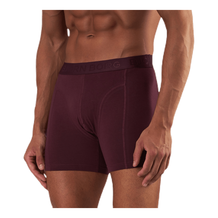 Sammy Solid Shorts 2-Pack Blue/Red