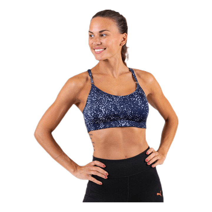 Strappy Sports Bra Blue