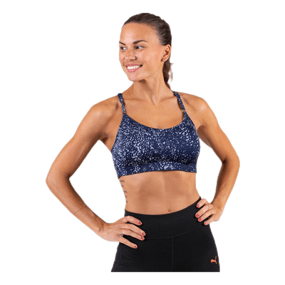 Strappy Sports Bra Blue