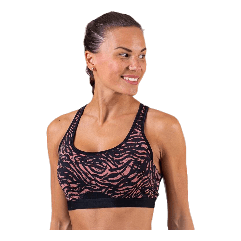 Sculpture Sports Bra Black/Red