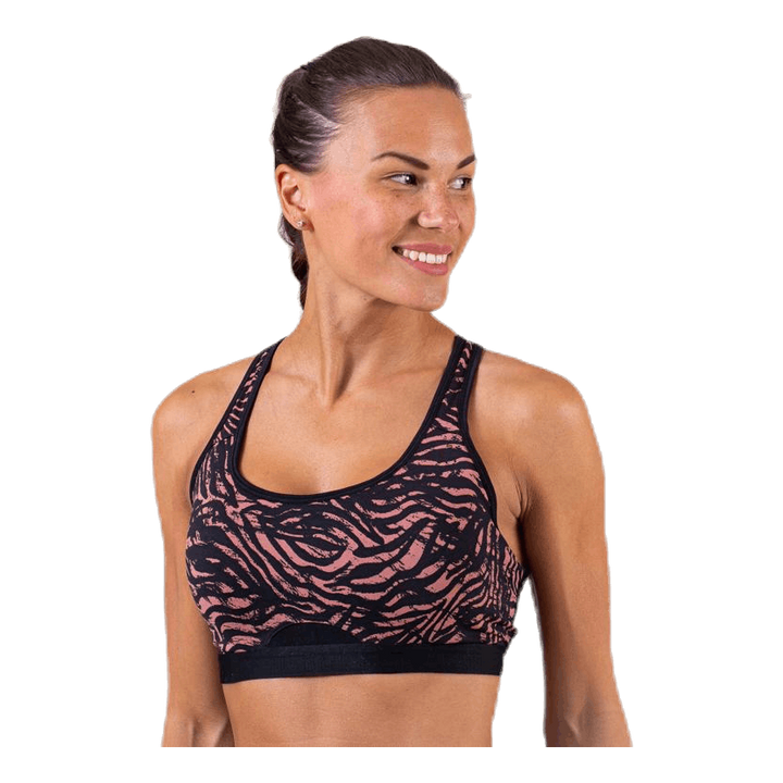 Sculpture Sports Bra Black/Red