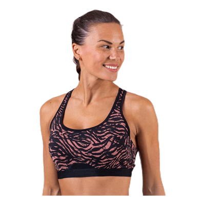 Sculpture Sports Bra Black/Red