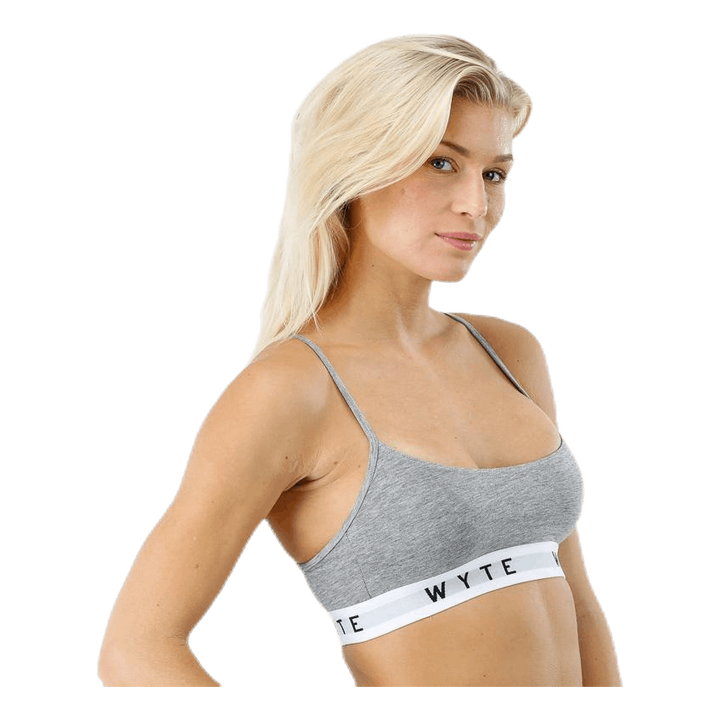 Jane Slim Top Grey