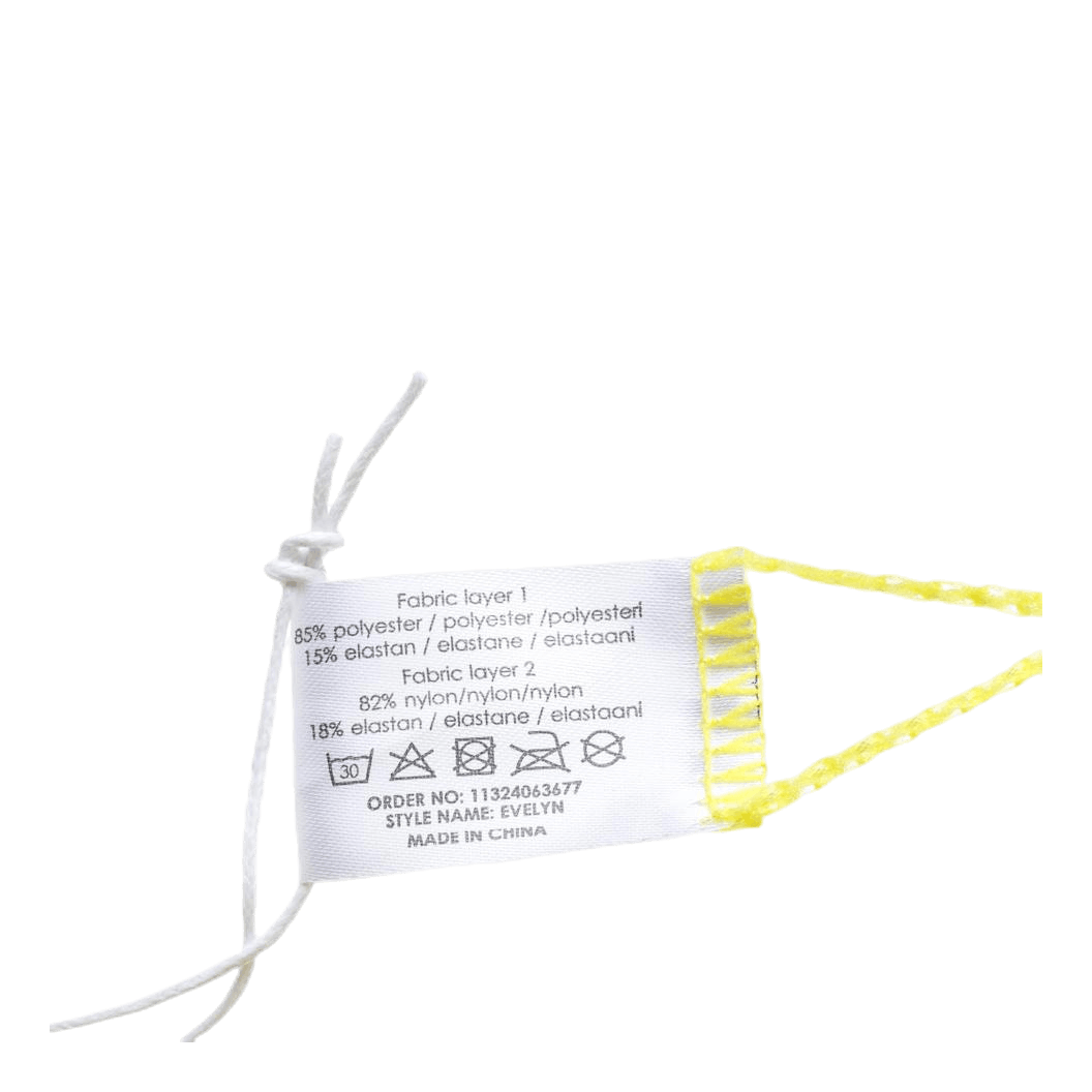 Evelyn Reversible Patterned/Yellow