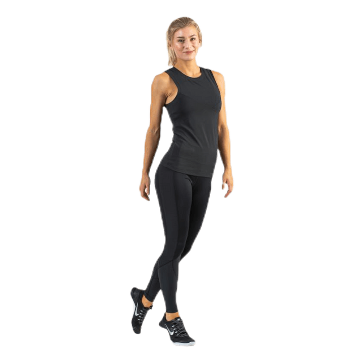 Koray Rib Tank Black