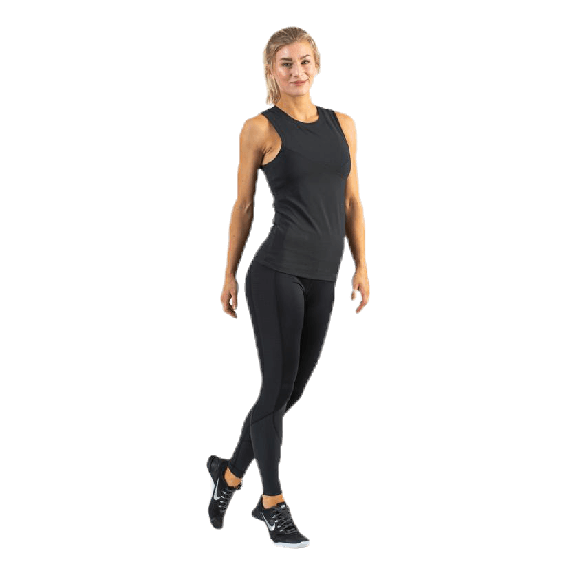 Koray Rib Tank Black