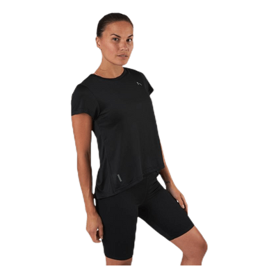 Flowing Running Tee Black