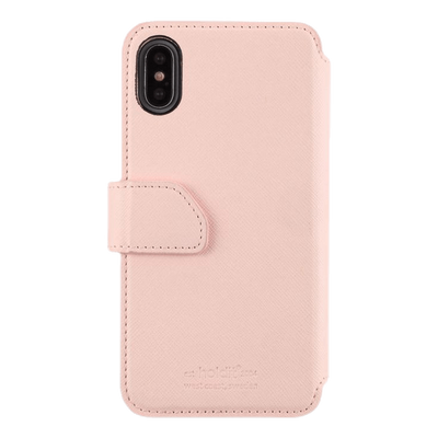 Stockholm Wallet Case Magnet iPhone X/XS Pink