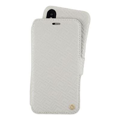 Stockholm Wallet Case Magnet iPhone X/XS Grey
