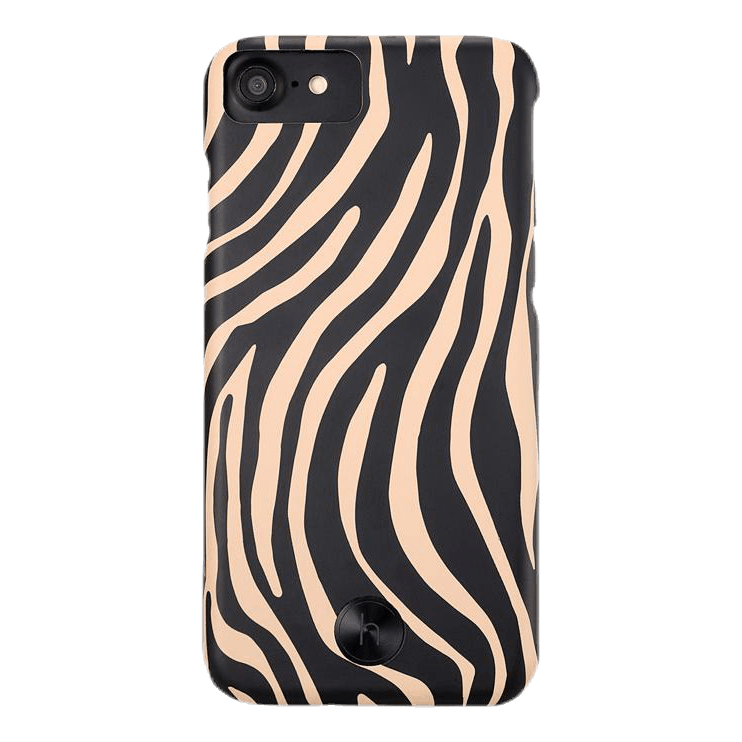 Paris Zebra iPhone 6/6s/7/8 Black/Beige