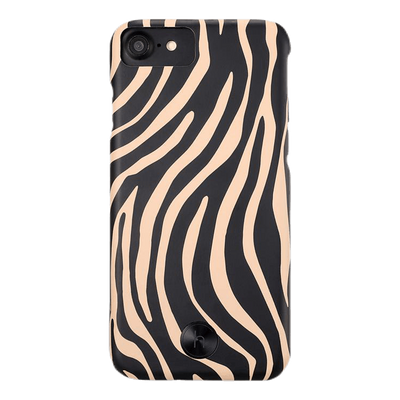Paris Zebra iPhone 6/6s/7/8 Black/Beige