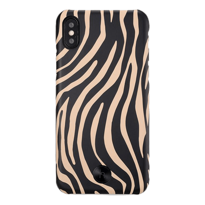 Paris Zebra iPhone X/XS Black/Beige