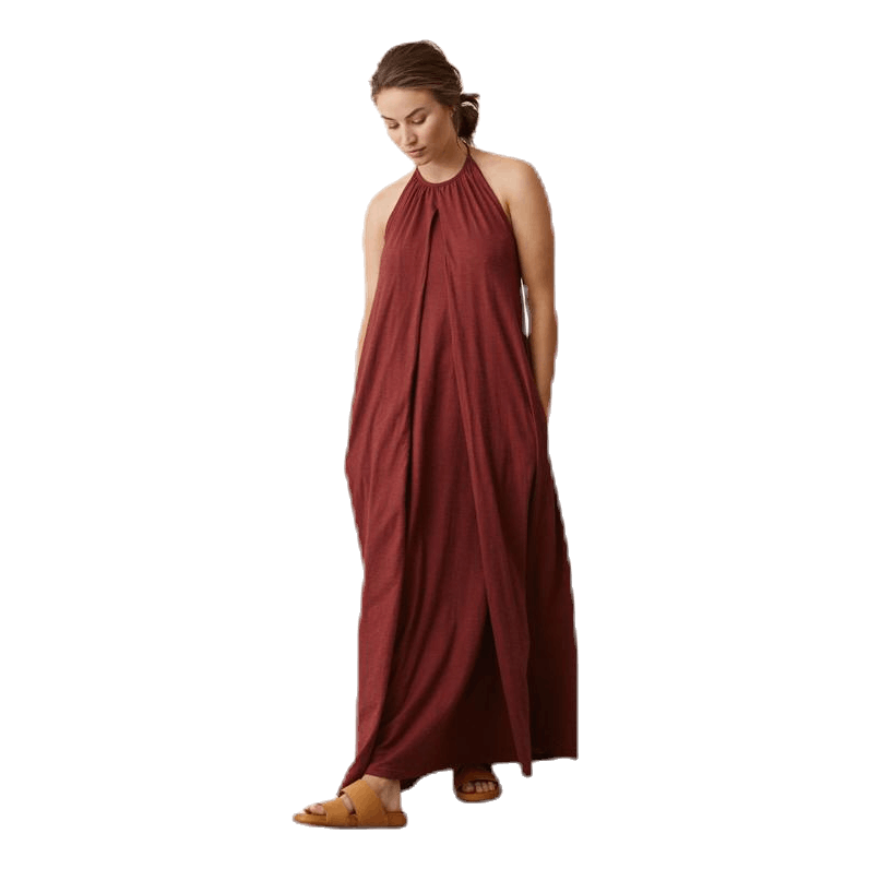 Air Halterneck Dress Red