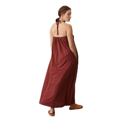 Air Halterneck Dress Red