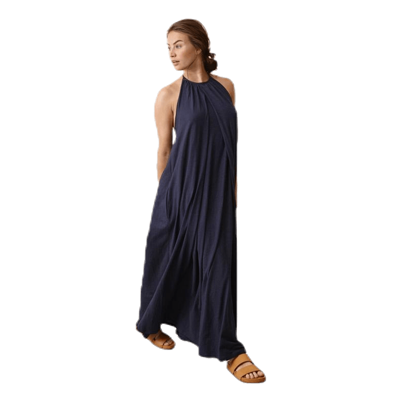 Air Halterneck Dress Blue