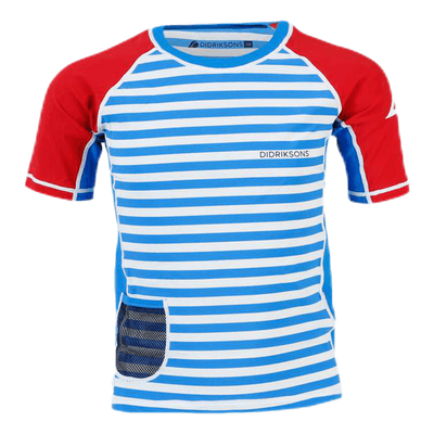 Surf Shortsleeve UV Top Blue/Red