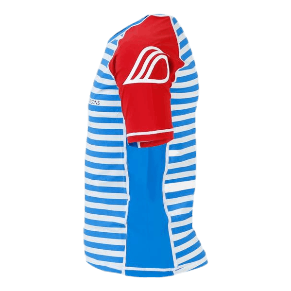 Surf Shortsleeve UV Top Blue/Red