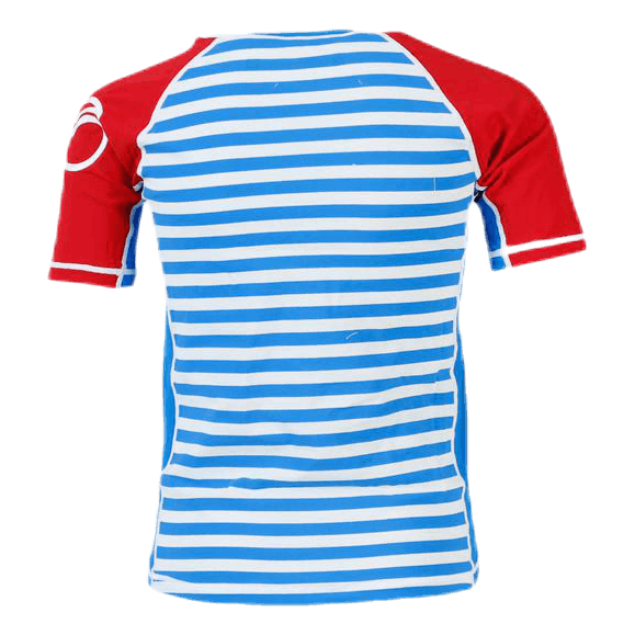 Surf Shortsleeve UV Top Blue/Red