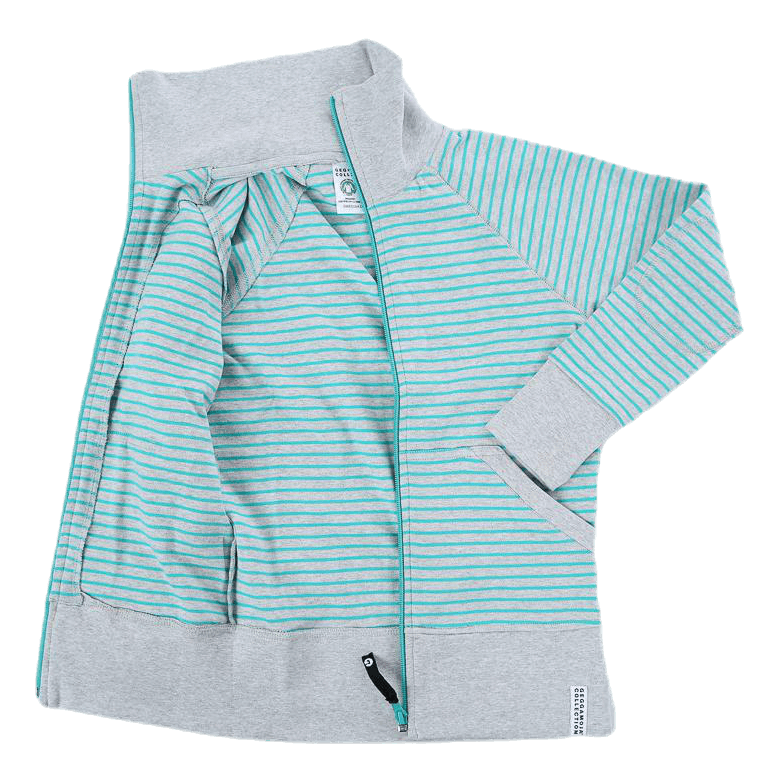 Zipsweater Baby Grey