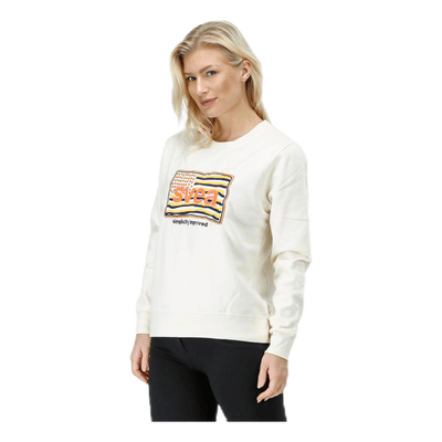 Ella Crew White