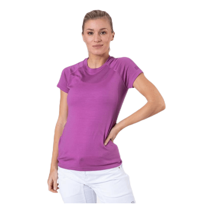 Zeal Merino Tee  Purple